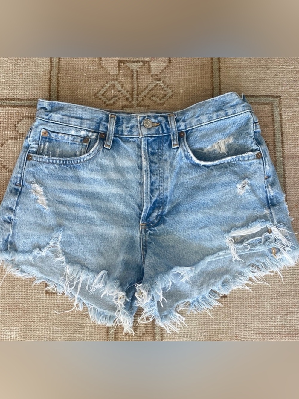 Agolde vintage swapmeet parker shorts